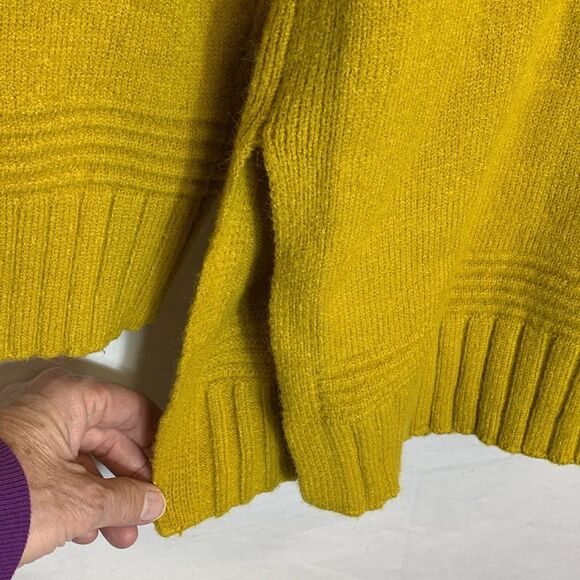 Anthropologie Margarita Gold Side Button Mockneck LS Tunic Sweater Size XS - Picture 13 of 13